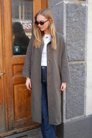 Carla Trenchcoat - Olive