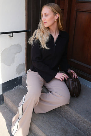 Berlin MW Wide Panel Pant - Silver Mink