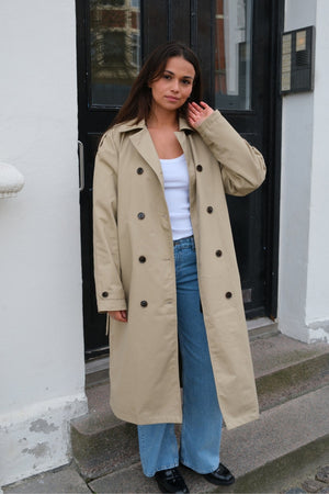 Linea trenchcoat - Sand