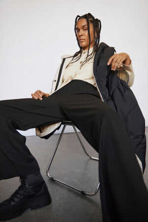 Lisa Wide Pant - Svart