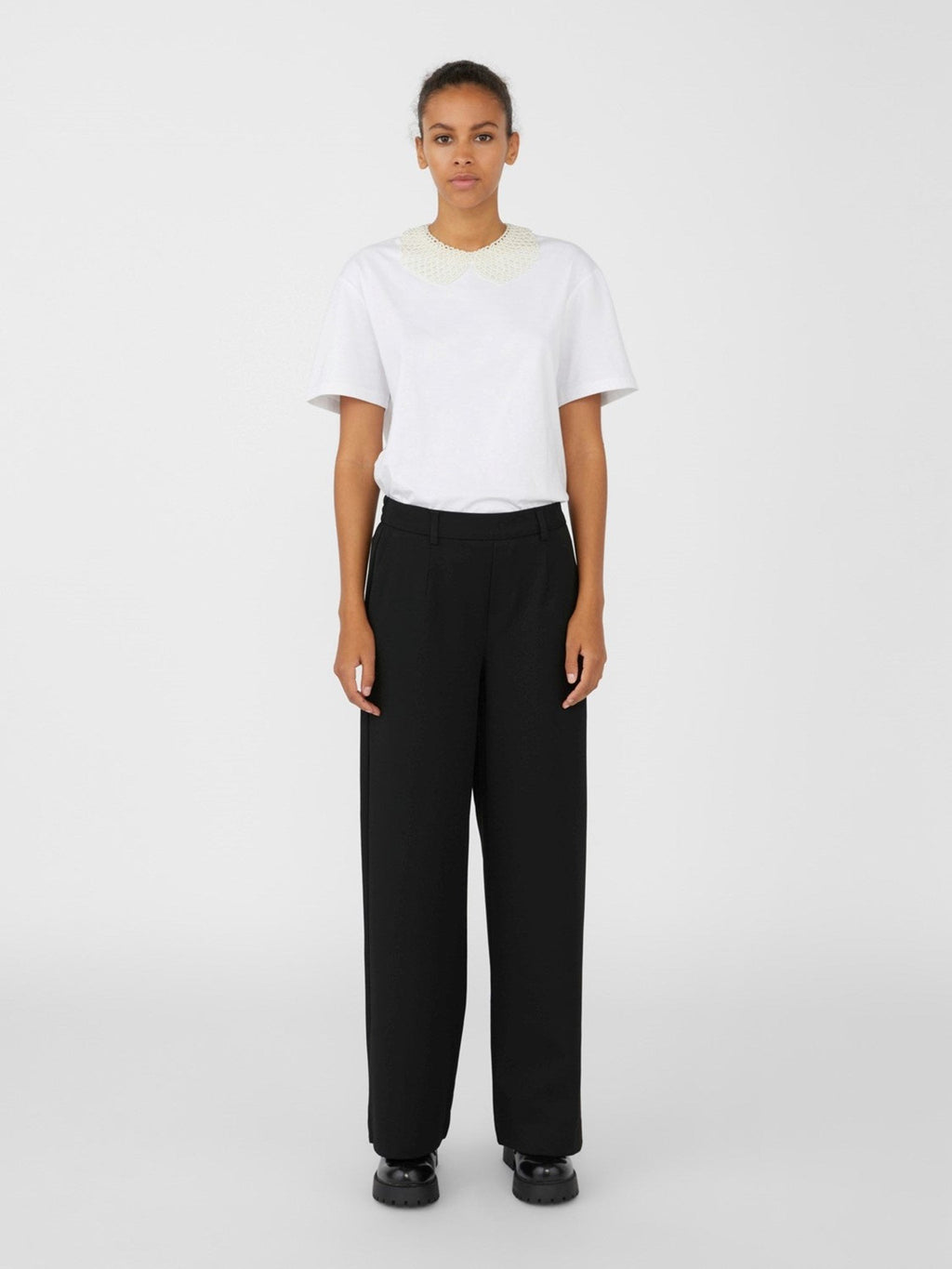 Lisa Wide Pant - Svart
