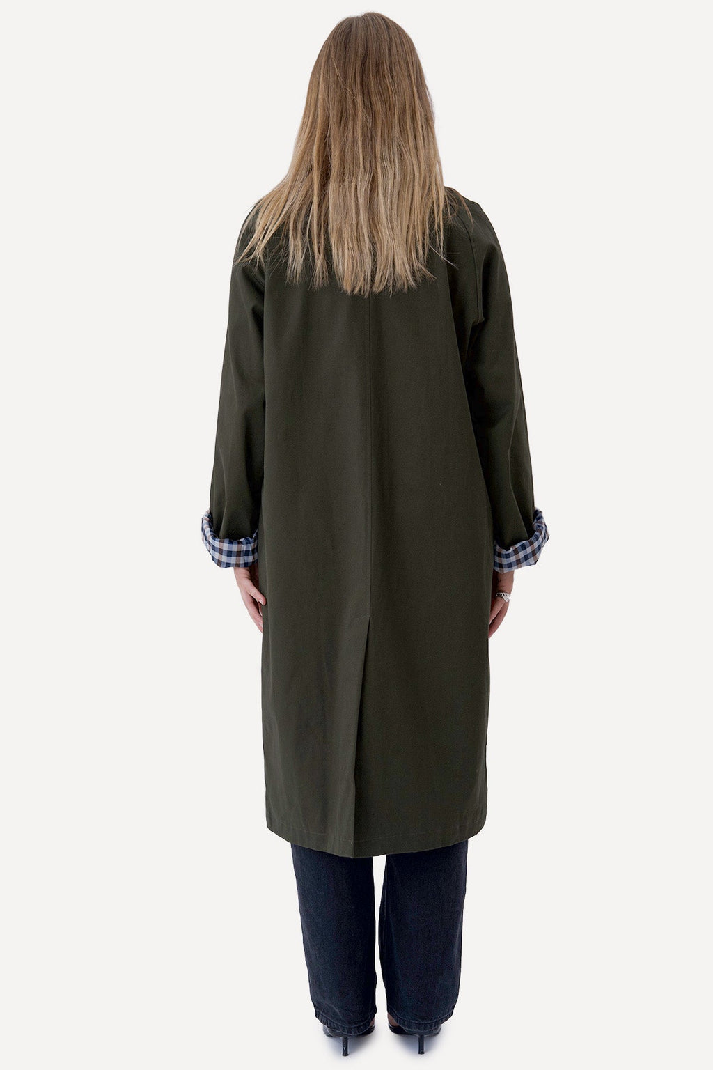 Livia Trenchcoat - Olivgrön
