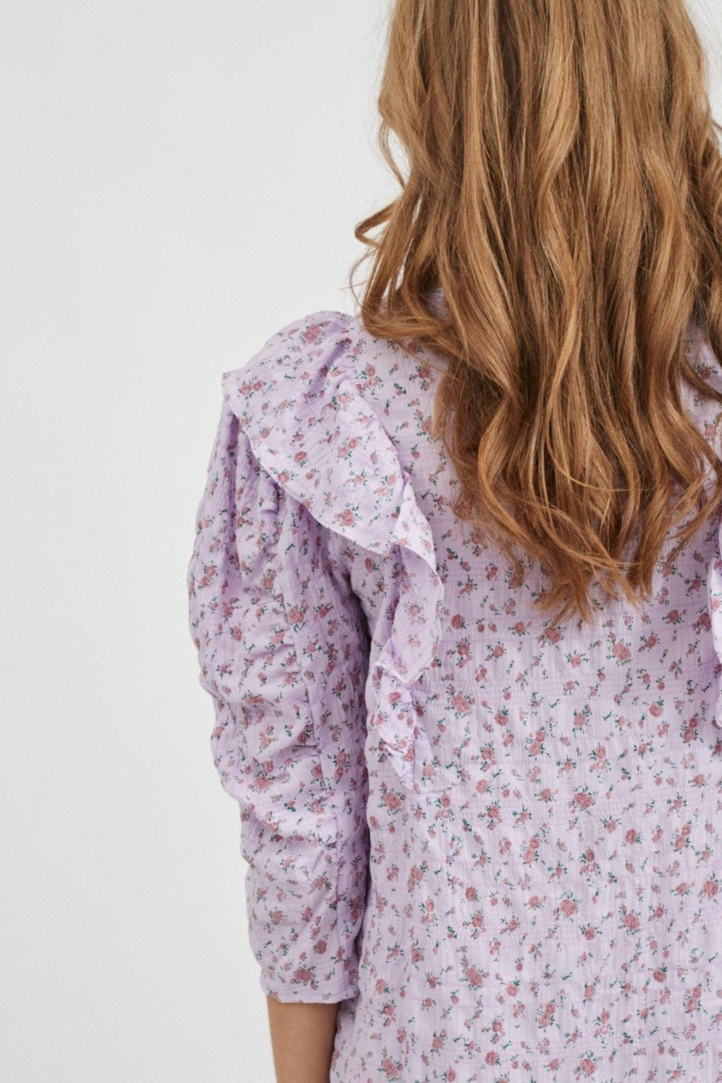 Lone Långärmad  Klänning - Rosa