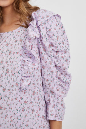 Lone Långärmad  Klänning - Rosa