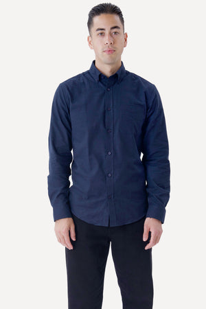 Flanellskjorta - Navy