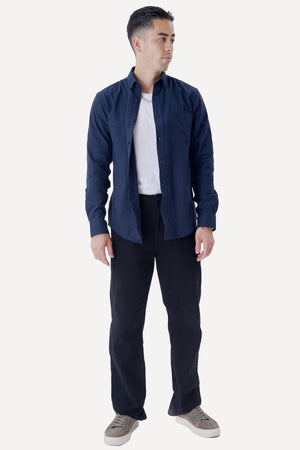 Flanellskjorta - Navy