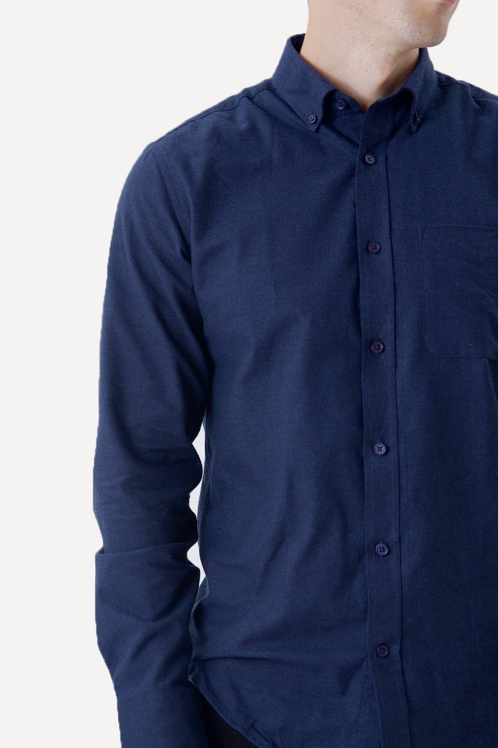 Flanellskjorta - Navy