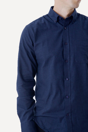 Flanellskjorta - Navy