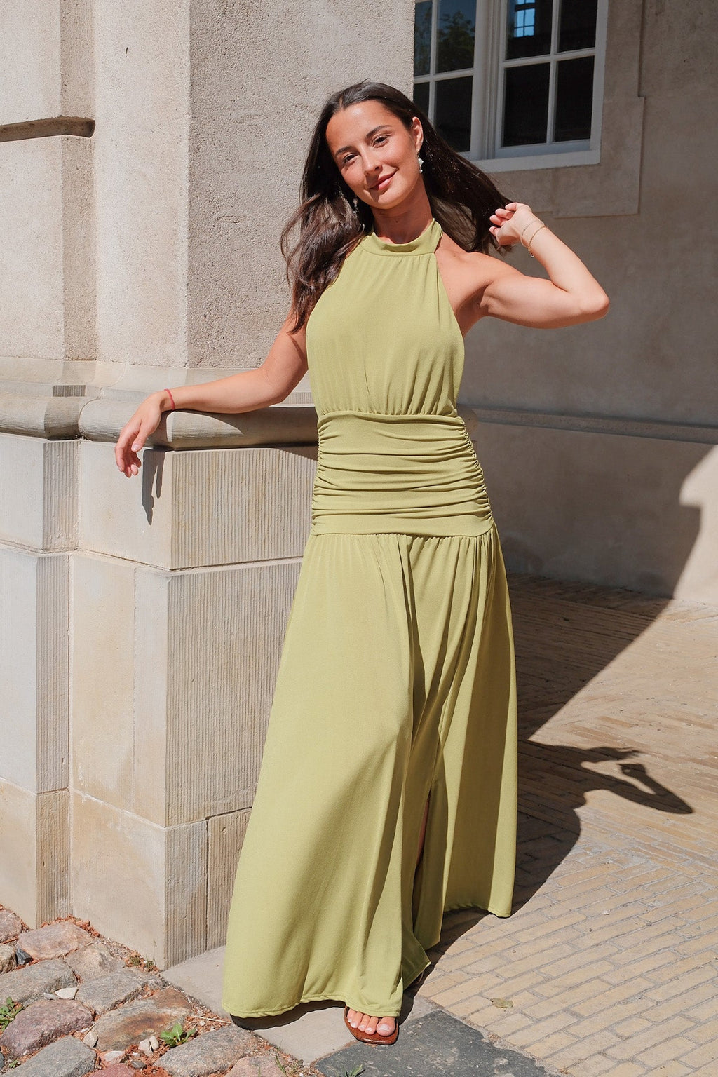 Olivia Dress - Grön
