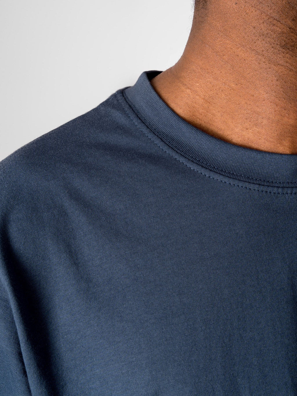 Oversized Tee - Hamnblå