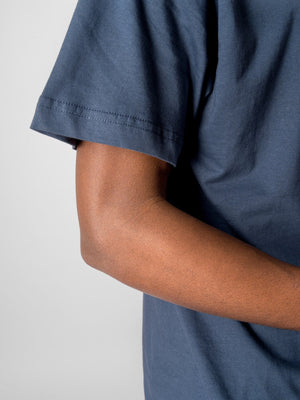 Oversized Tee - Hamnblå