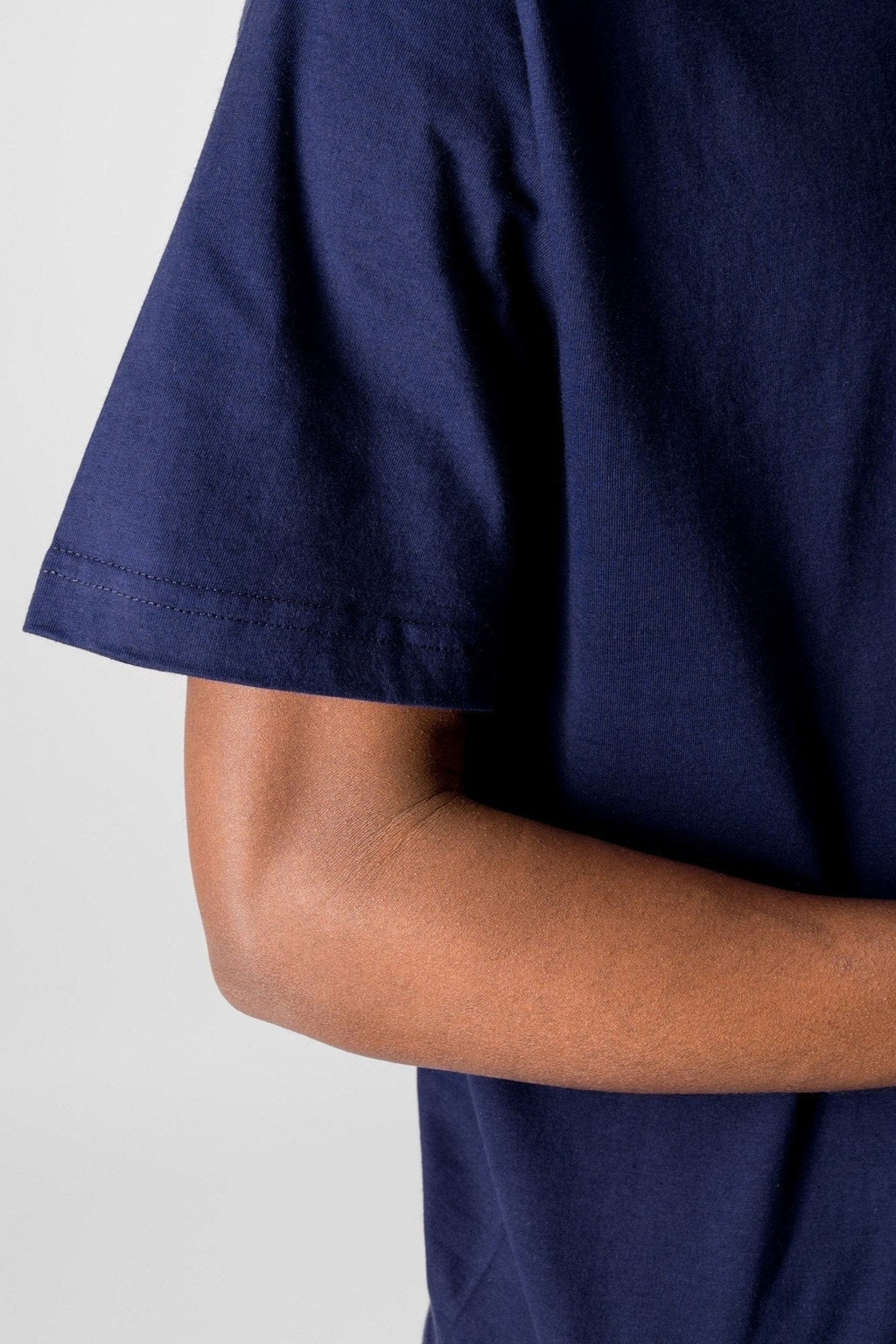 Oversized Tee - Koboltblå