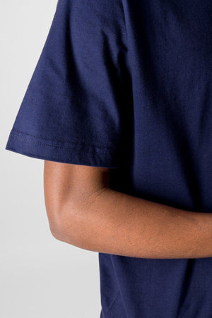 Oversized Tee - Koboltblå