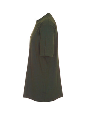 Oversized Tee - Flaskgrön