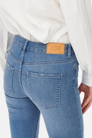 Performance Jeans - Ljusblå (Mid Waist)