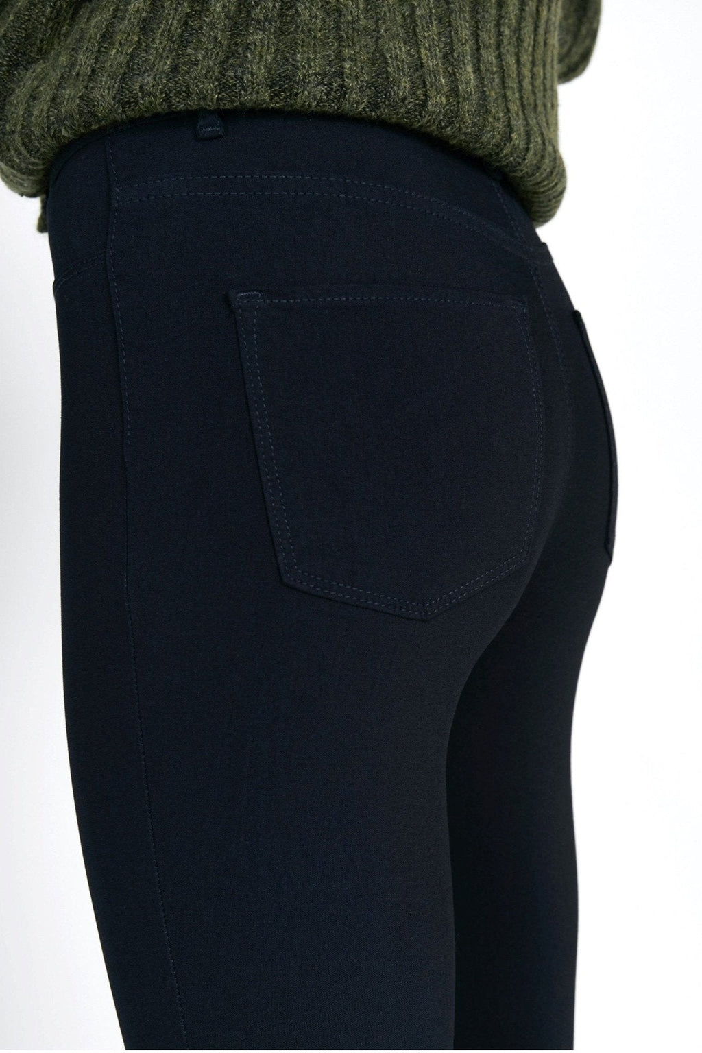 Pieces Jeans - Blazerblå (mid waist)