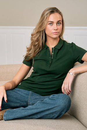 Poloskjorta - Mörkgrön