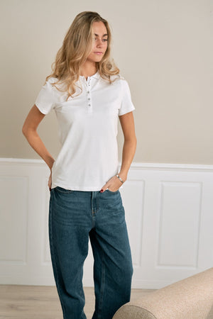 Poloskjorta - Vit