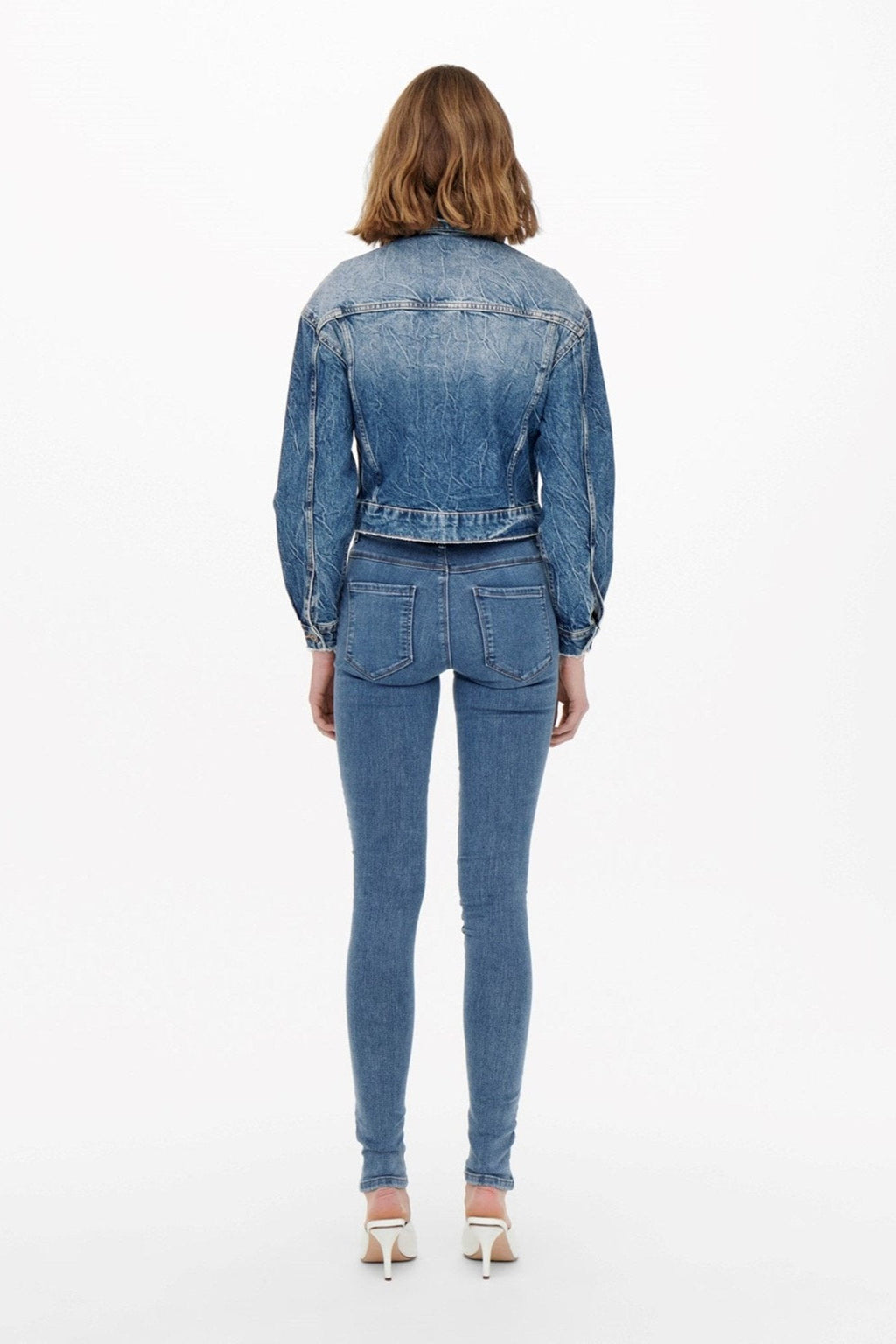 Rain Skinny fit Jeans - Blå denim