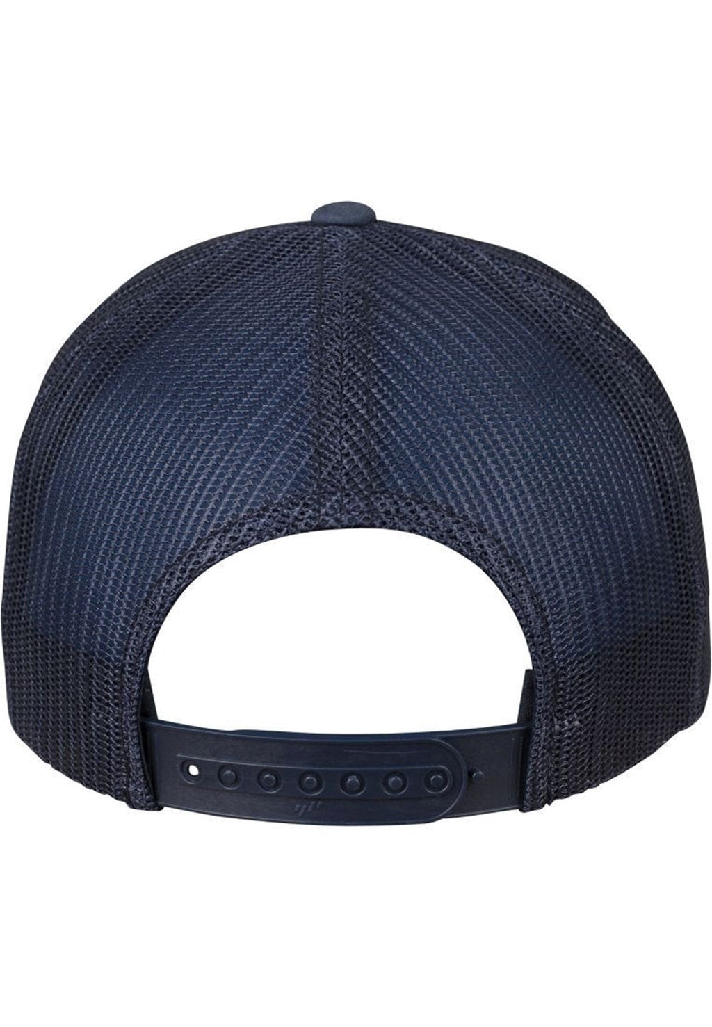 Retro Trucker Colored Front - Marinblå