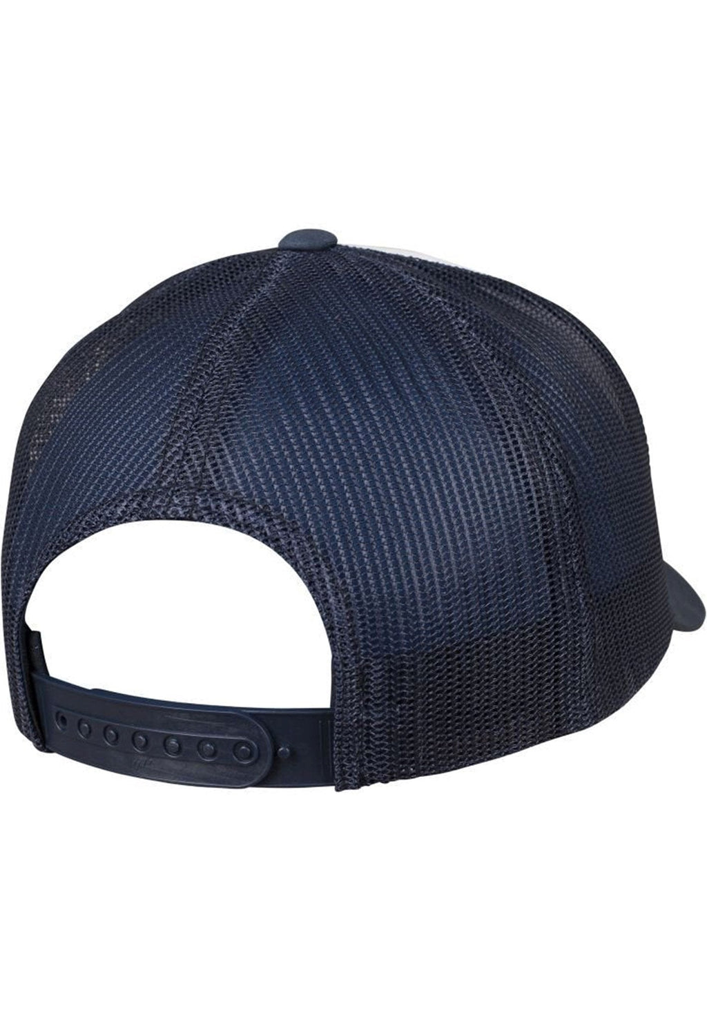 Retro Trucker Colored Front - Marinblå