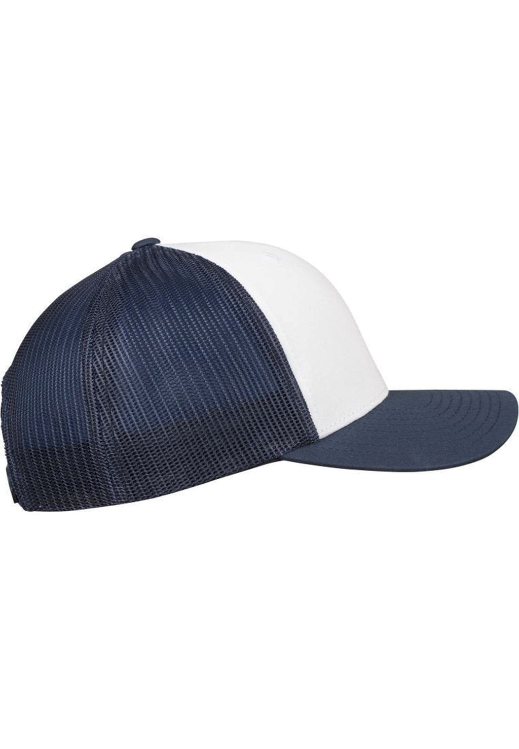 Retro Trucker Colored Front - Marinblå