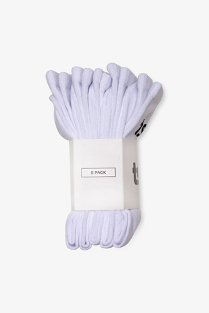 Tennisstrumpor 5 Pack - Vita