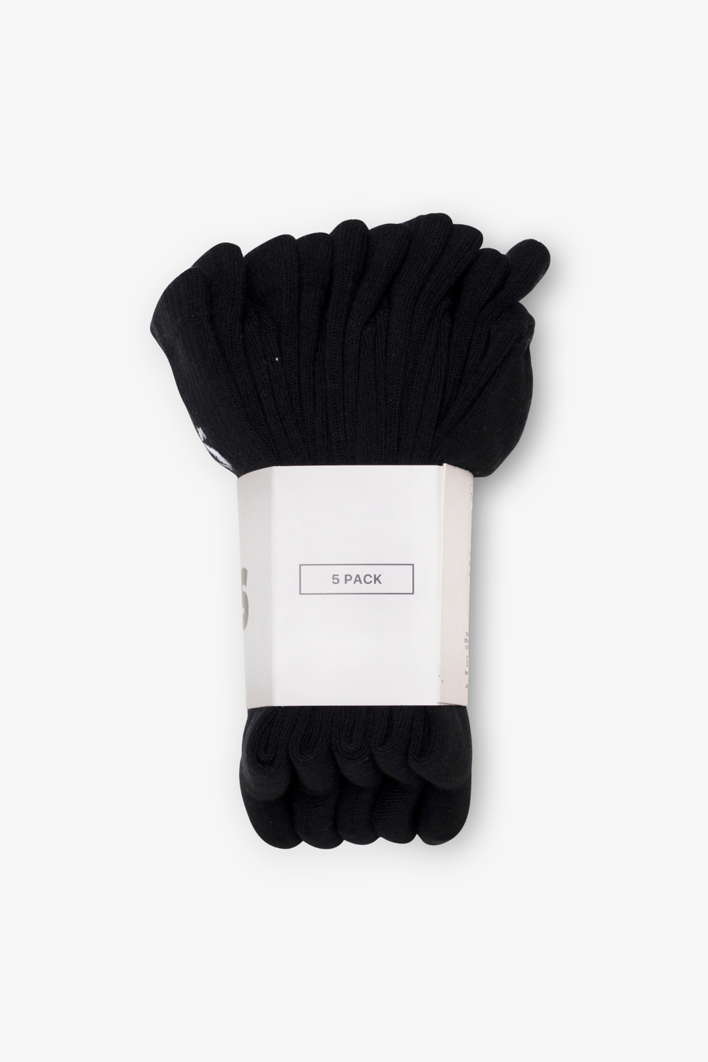 Tennisstrumpor 5 Pack - Svarta