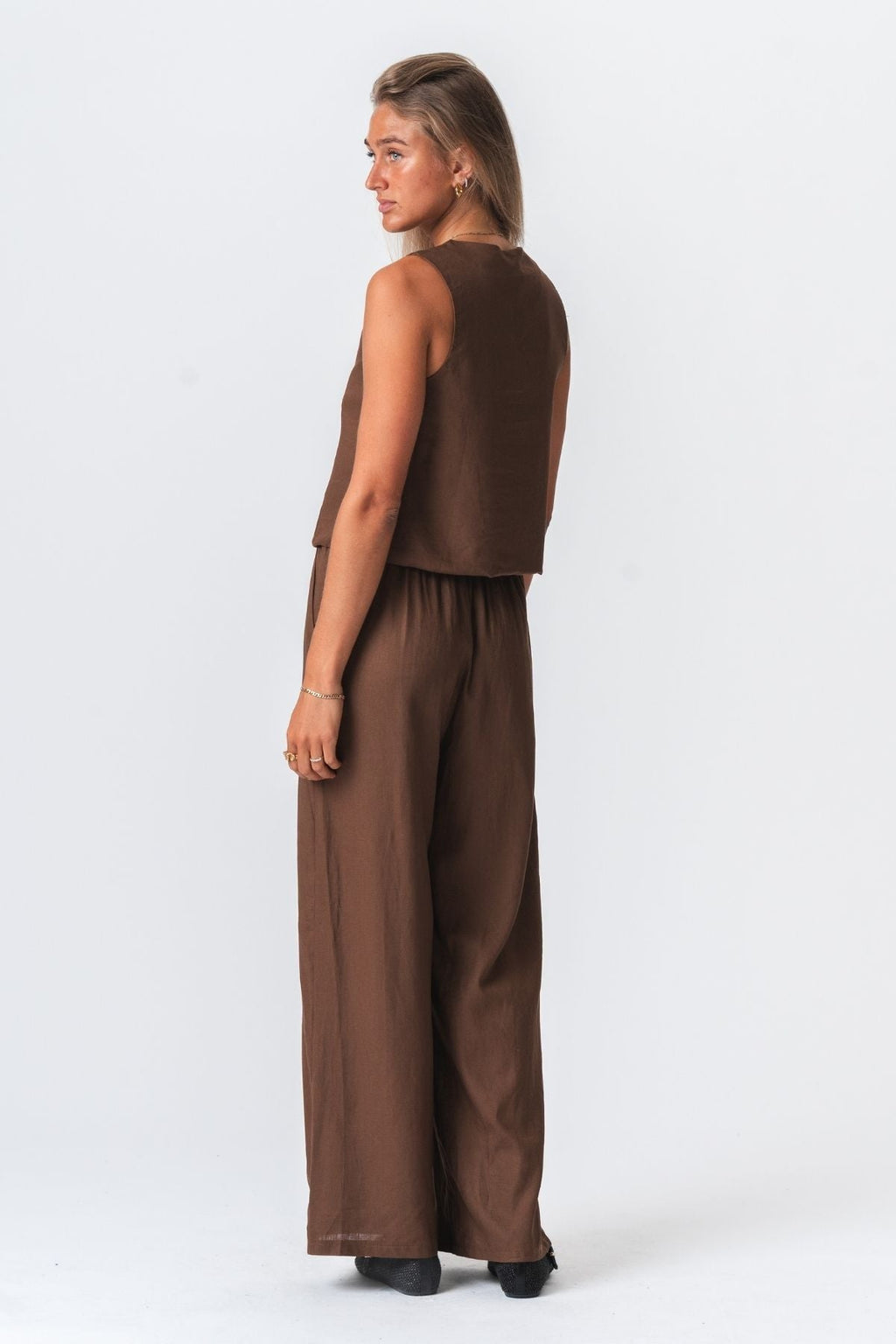 Linne Pants - Brun