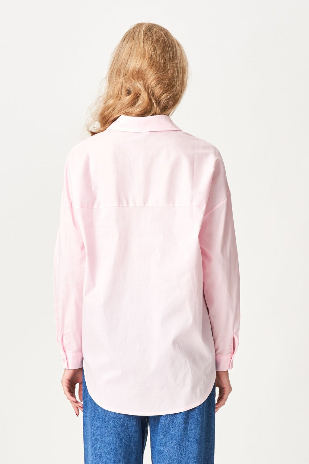Clara Oversized Skjorta - Ros