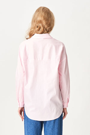 Clara Oversized Skjorta - Ros