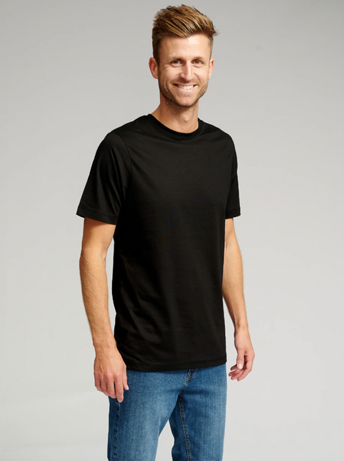 Ekologisk Basic Tee - Svart (C.D)