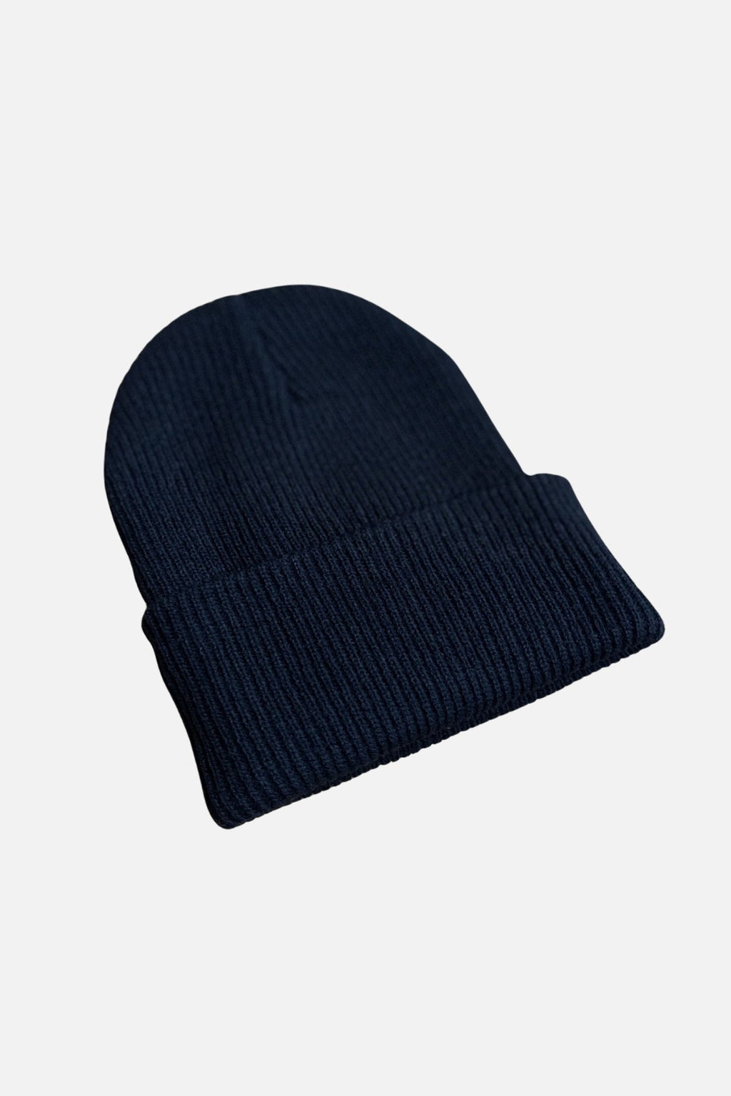 Knitted beanie - Cyan