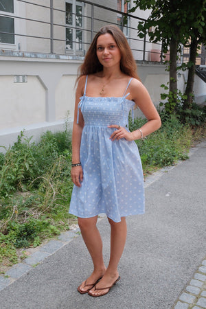 Sophia Klänning - ljusblå