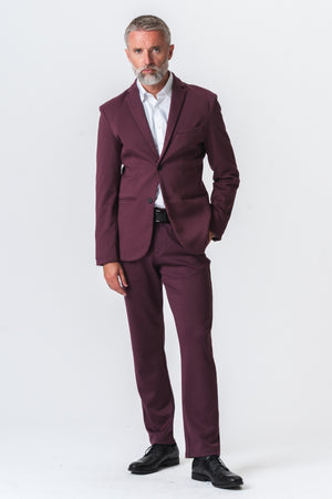 Originalet Performance Kostym Regular fit - Burgundy