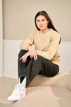 Basic Crewneck - Sand dam