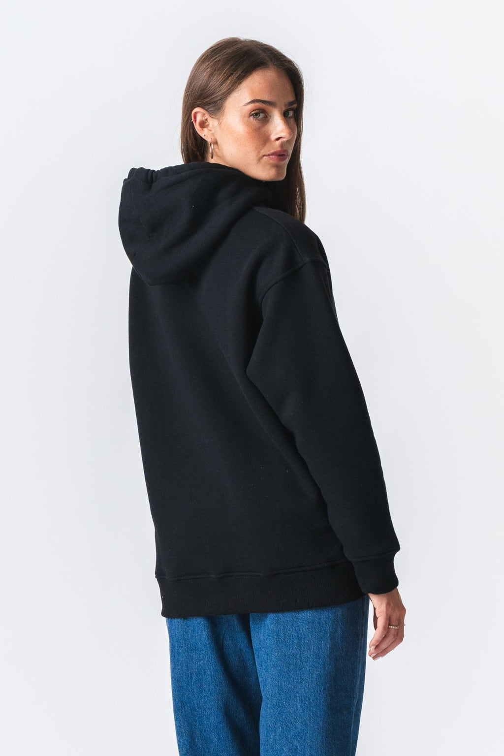 Stella Oversized Hoodie - Svart