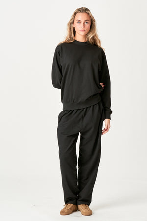 Basic Sweatsuit (Svart) - Paketerbjudande (Dam)