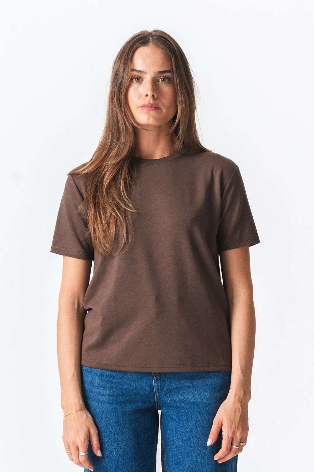 Leah Loose T-shirt - Brun