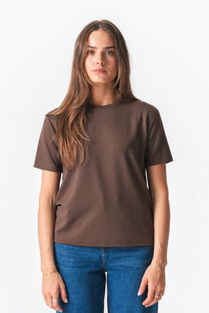 Leah Loose T-shirt - Brun
