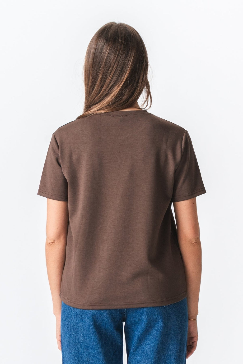 Leah Loose T-shirt - Brun