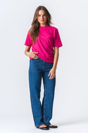 Oversized Tee - Rosa