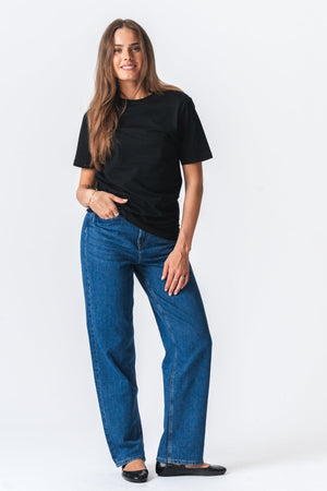 Boyfriend Tee - Svart