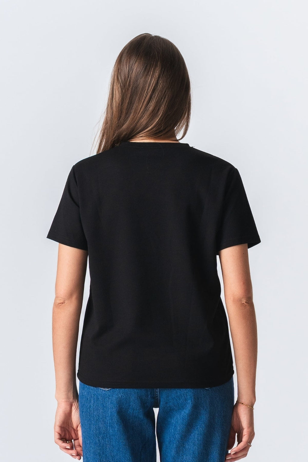 Leah Loose T-shirt - Svart