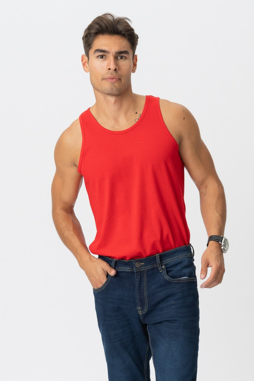 Basic Tanktop - Röd