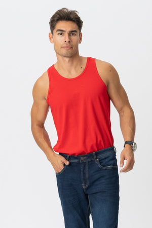 Basic Tanktop - Röd