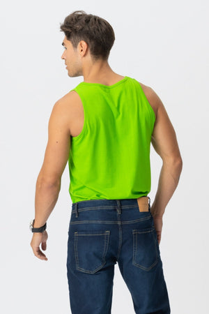 Basic Tanktop - Limegrön