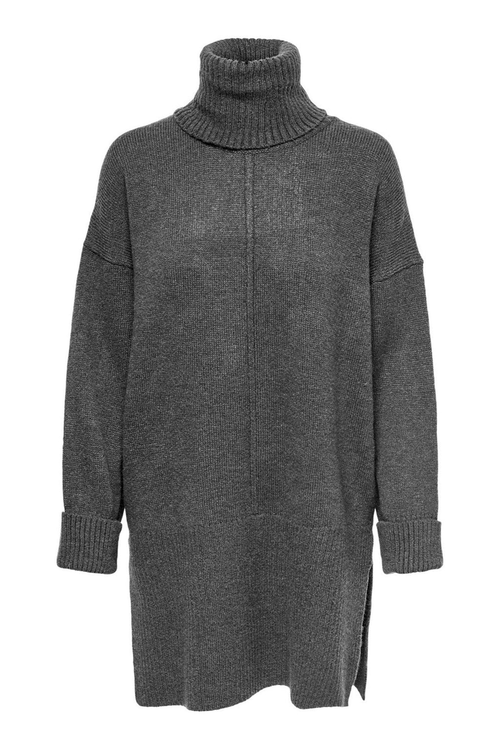 Tatiana Roll Neck Pullover - Mörkgrå