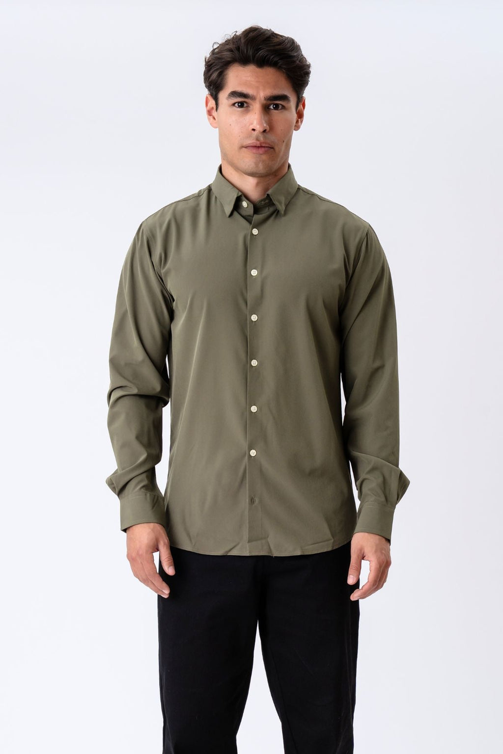 Den Originala Premium Performance Skjortan - Olive