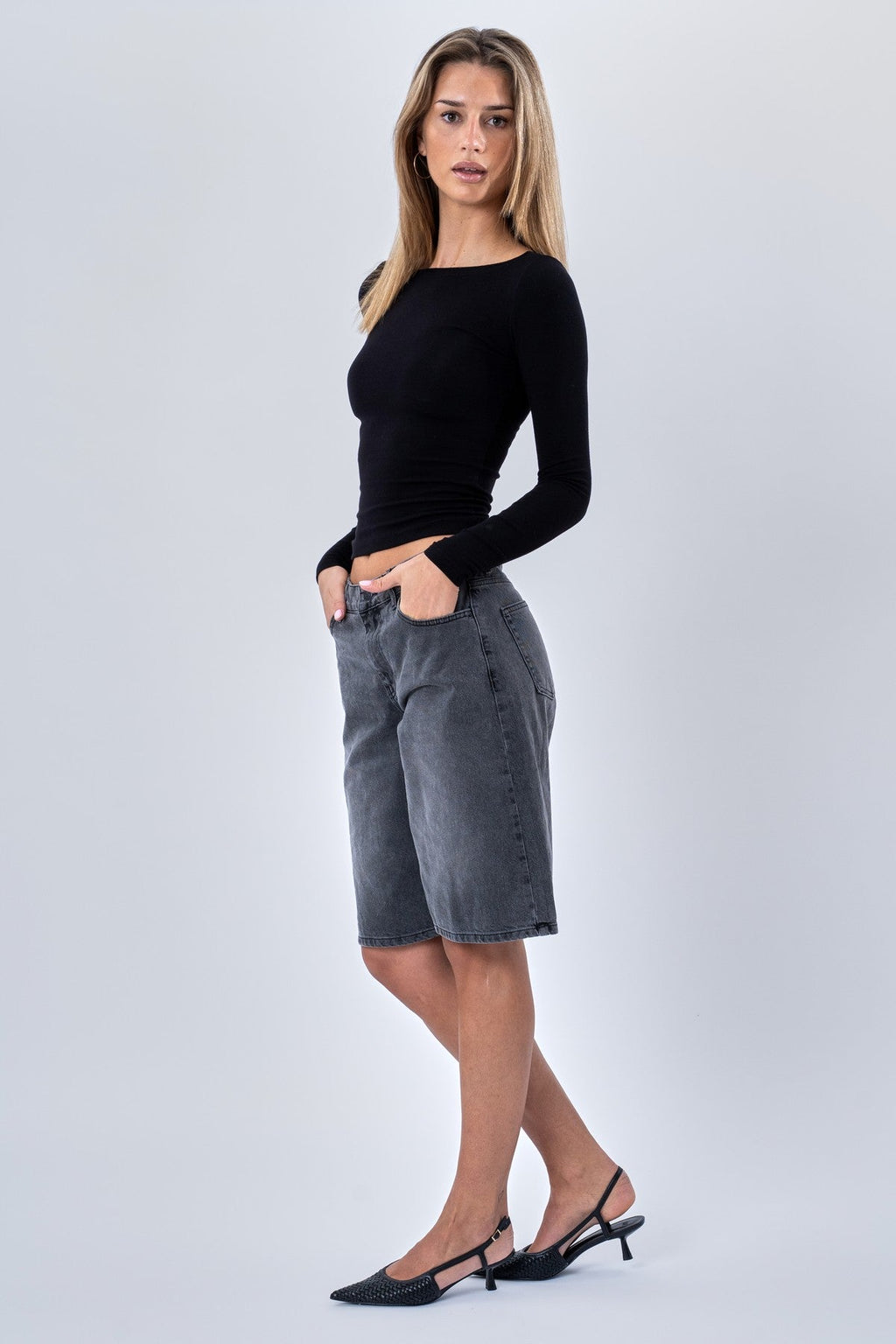Cassandra Blus - Svart